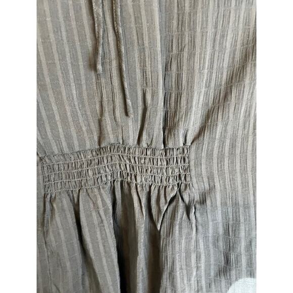 Nordstrom Rack Black Semi Sheer Blouse with Under Layer Long Sleeve Size S - Picture 3 of 8